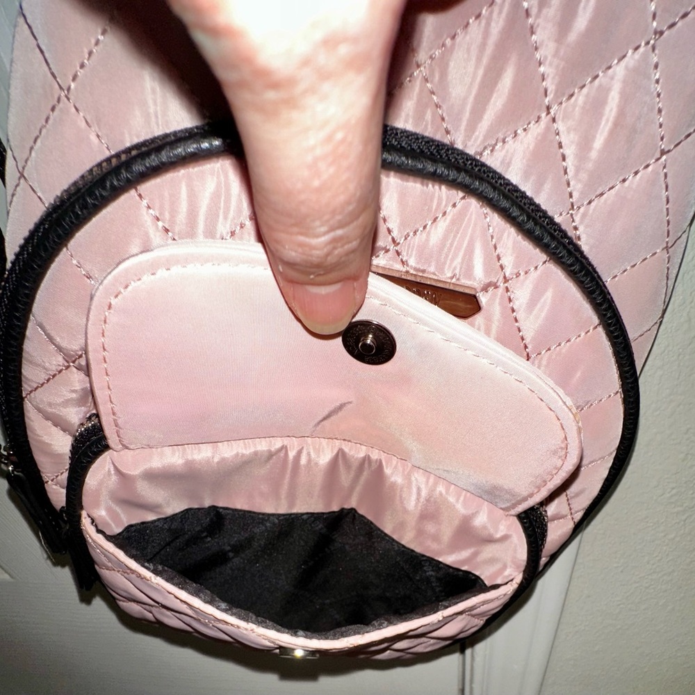 Steve Madden Blush Quilted Backpack - Picture 8 of 16